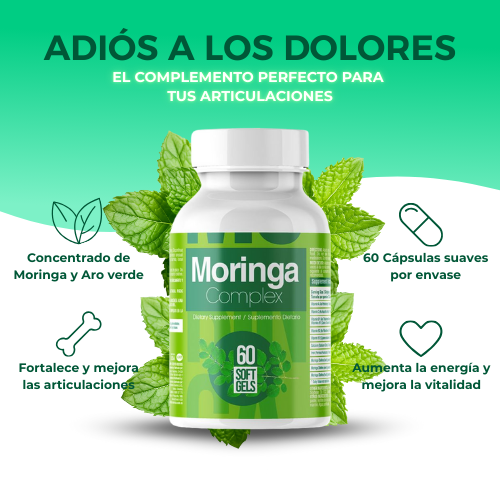 Moringa Complex™ | Fortalece y sana tus articulaciones